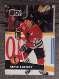 1991-92 Pro Set French #49 Steve Larmer
