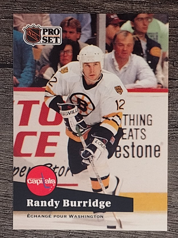 1991-92 Pro Set French #4 Randy Burridge
