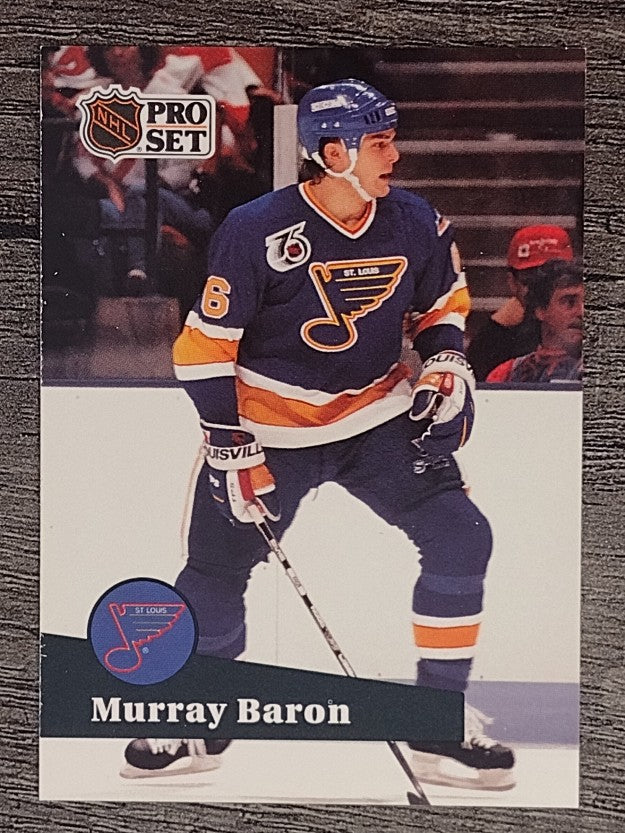1991-92 Pro Set #472 Murray Baron