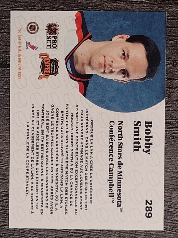 1991-92 Pro Set French #289 Bobby Smith AS