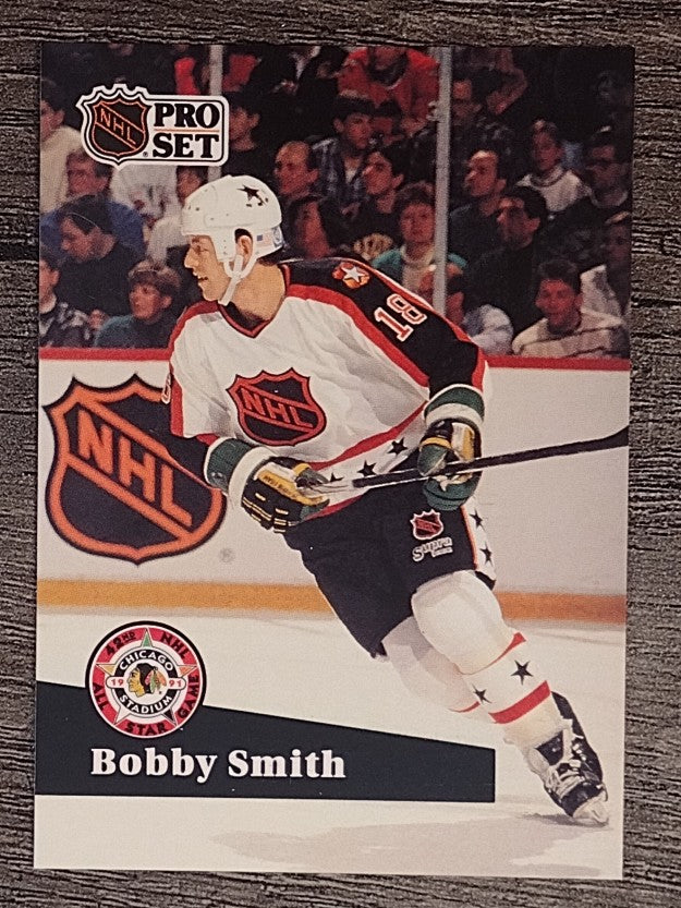 1991-92 Pro Set French #289 Bobby Smith AS