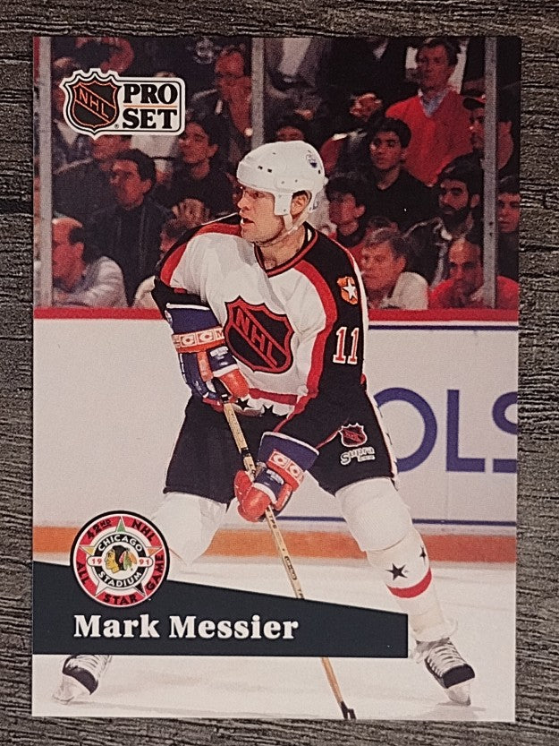 1991-92 Pro Set French #282 Mark Messier AS