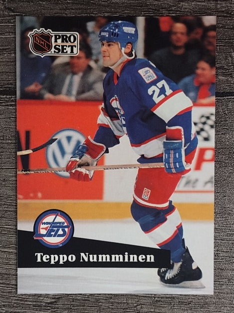 1991-92 Pro Set French #261 Teppo Numminen