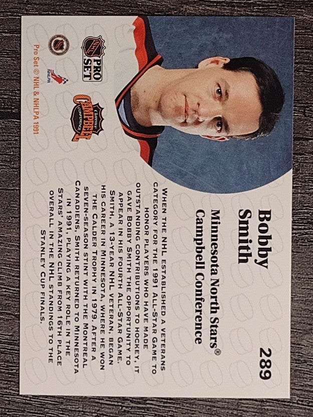 1991-92 Pro Set #289 Bobby Smith AS