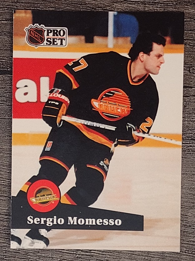 1991-92 Pro Set #242 Sergio Momesso
