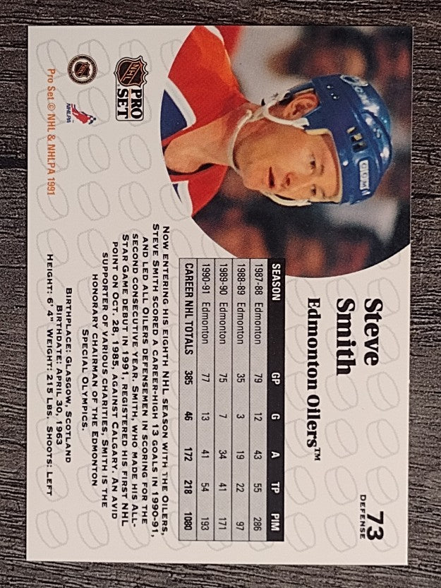 1991-92 Pro Set #73 Steve Smith