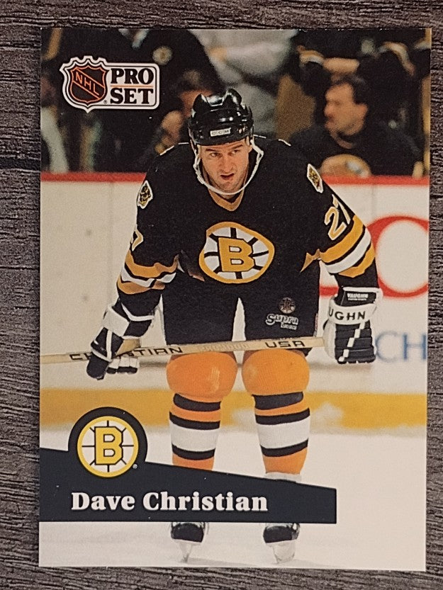 1991-92 Pro Set #11 Dave Christian
