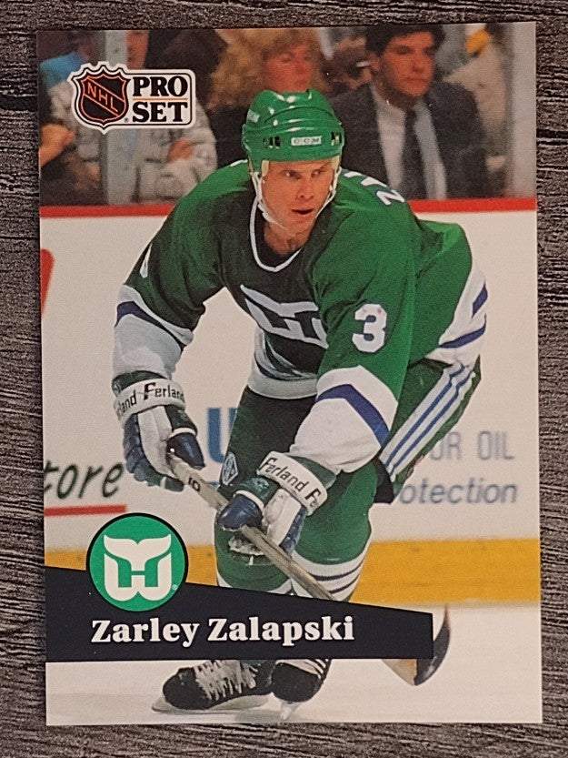 1991-92 Pro Set #91 Zarley Zalapski