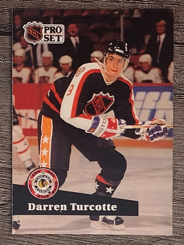 1991-92 Pro Set #310 Darren Turcotte AS