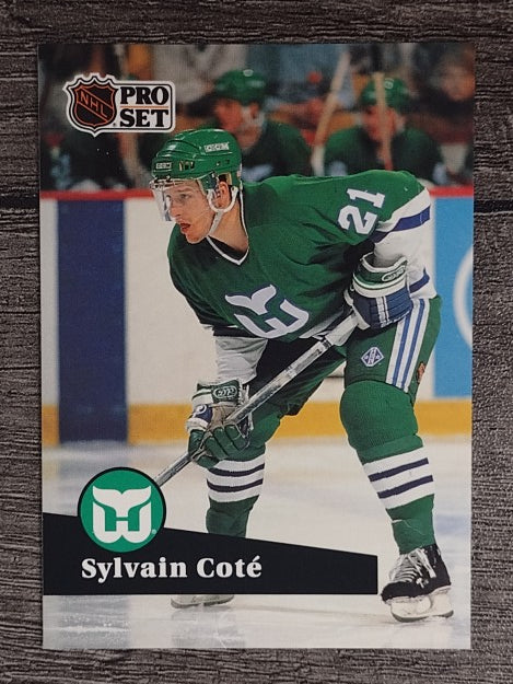 1991-92 Pro Set French #82 Sylvain Cote