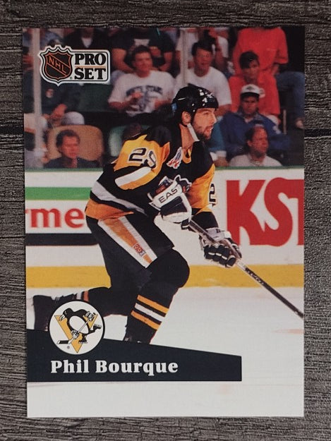 1991-92 Pro Set French #189 Phil Bourque