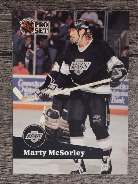 1991-92 Pro Set French #100 Marty McSorley