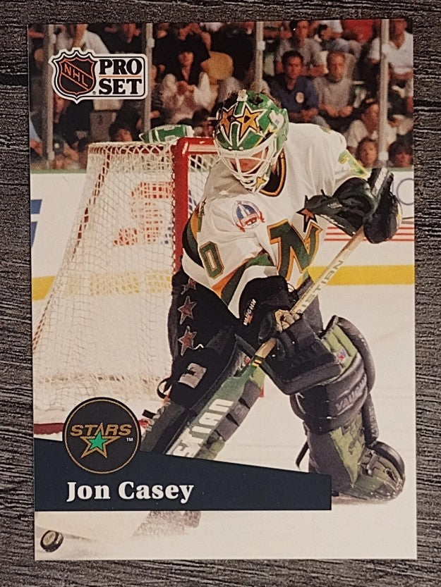 1991-92 Pro Set French #111 Jon Casey