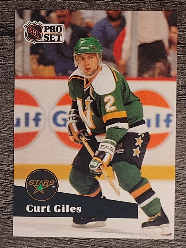 1991-92 Pro Set French #114 Curt Giles