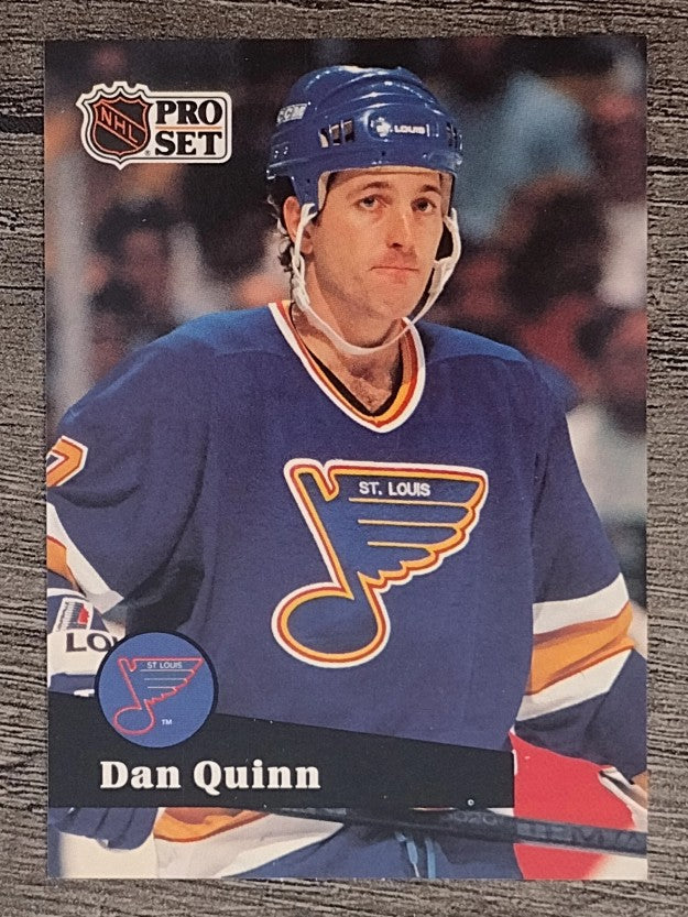 1991-92 Pro Set French #209 Dan Quinn