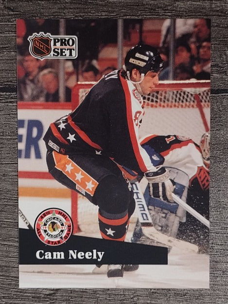 1991-92 Pro Set French #300 Cam Neely AS