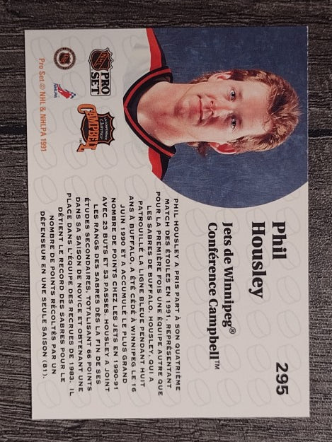 1991-92 Pro Set French #295 Phil Housley AS