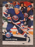 1991-92 Pro Set French #146 Derek King