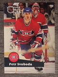 1991-92 Pro Set French #123 Petr Svoboda