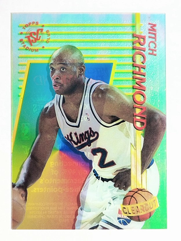1994-95 Stadium Club Clear Cut #23 Mitch Richmond