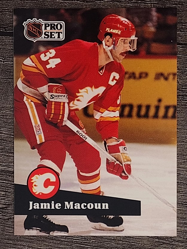 1991-92 Pro Set French #38 Jamie Macoun