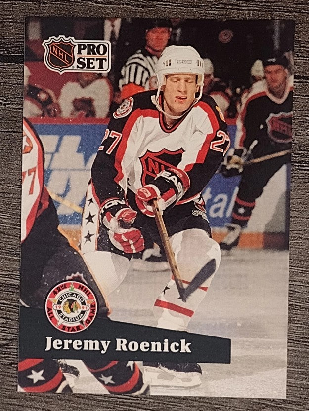 1991-92 Pro Set French #280 Jeremy Roenick AS