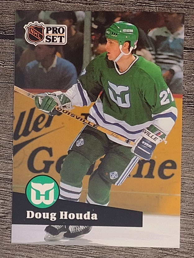 1991-92 Pro Set French #81 Doug Houda
