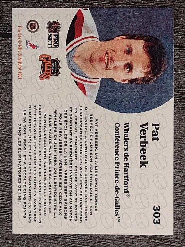 1991-92 Pro Set French #303 Pat Verbeek AS