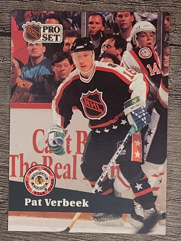 1991-92 Pro Set French #303 Pat Verbeek AS