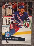 1991-92 Pro Set French #167 Mike Gartner