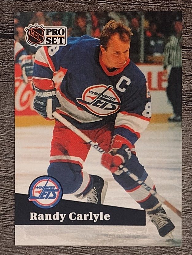 1991-92 Pro Set French #273 Randy Carlyle