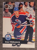 1991-92 Pro Set French #71 Esa Tikkanen
