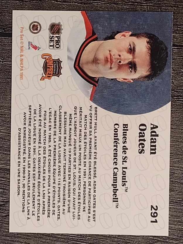 1991-92 Pro Set French #291 Adam Oates AS