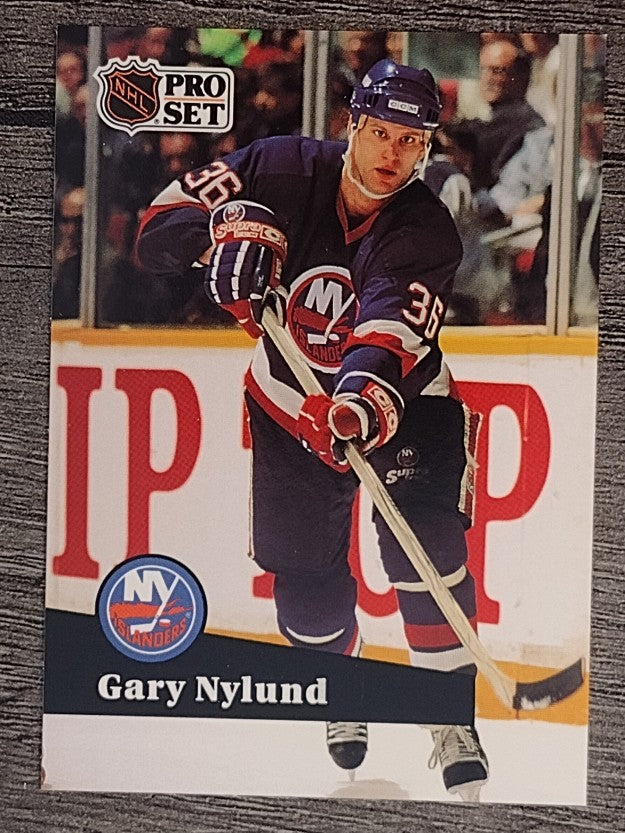 1991-92 Pro Set French #150 Gary Nylund