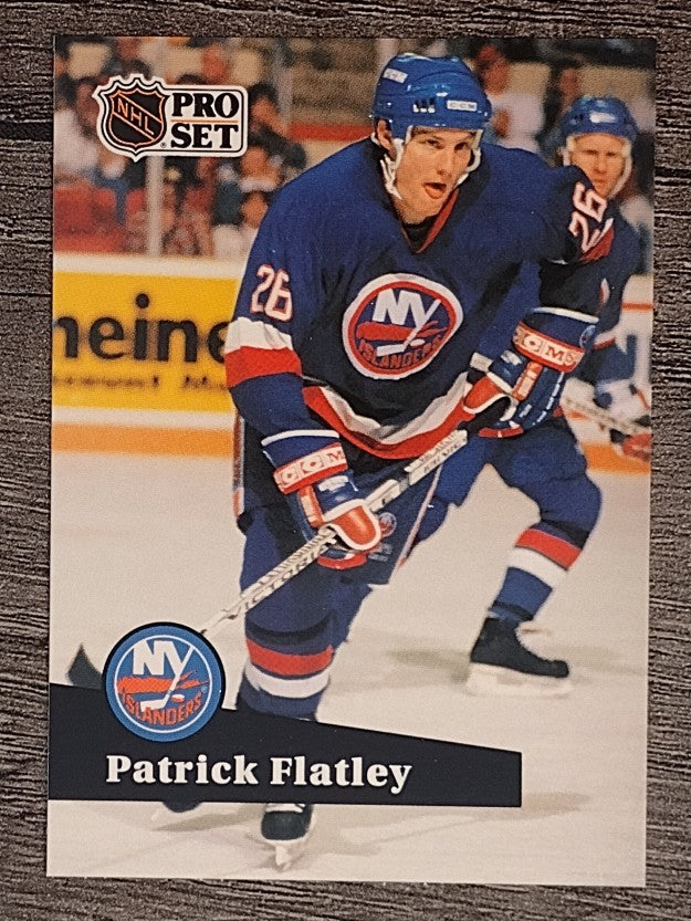 1991-92 Pro Set French #152 Pat Flatley