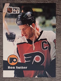 1991-92 Pro Set French #178 Ron Sutter