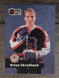 1991-92 Pro Set French #306 Brian Skrudland AS