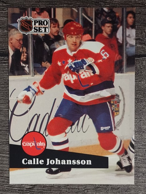 1991-92 Pro Set French #248 Calle Johansson