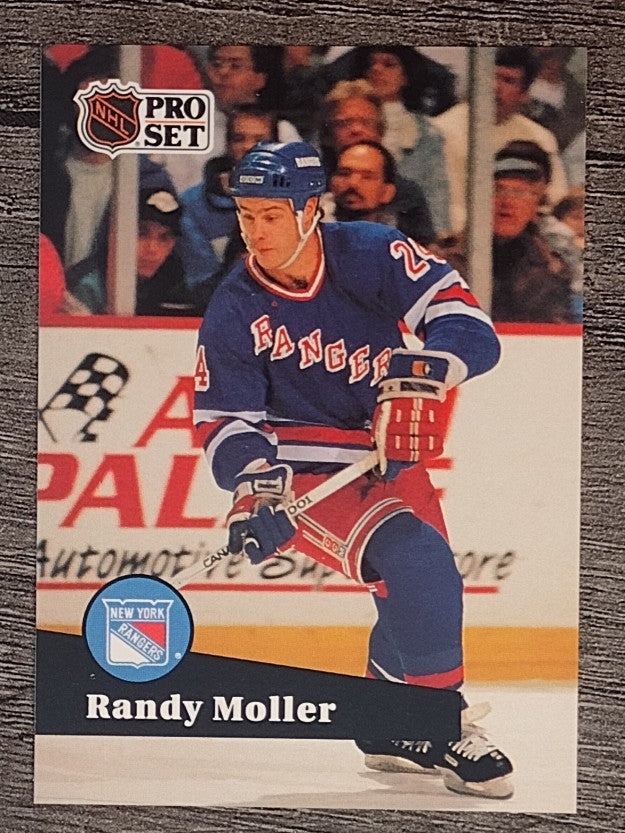 1991-92 Pro Set French #163 Randy Moller