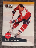 1991-92 Pro Set French #259 Rod Langway