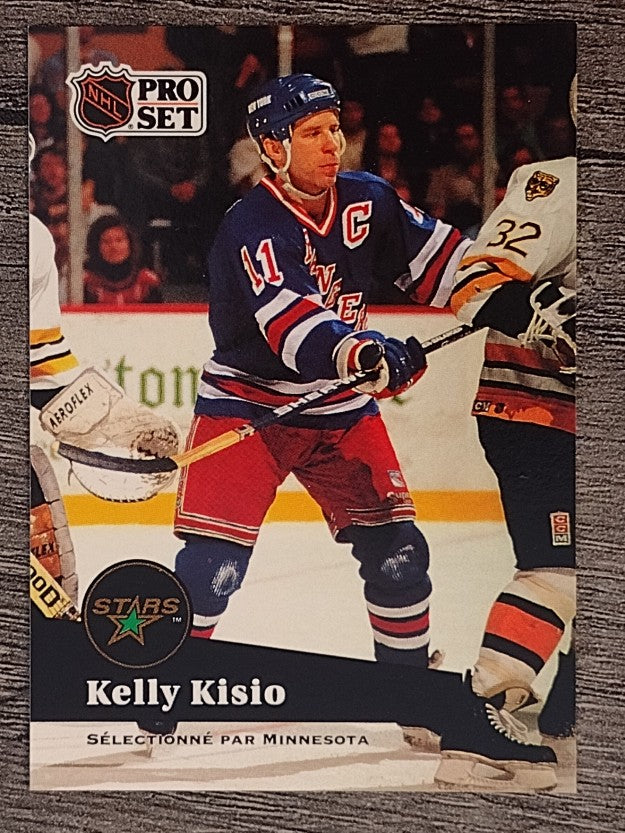 1991-92 Pro Set French #168 Kelly Kisio
