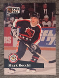 1991-92 Pro Set French #313 Mark Recchi AS