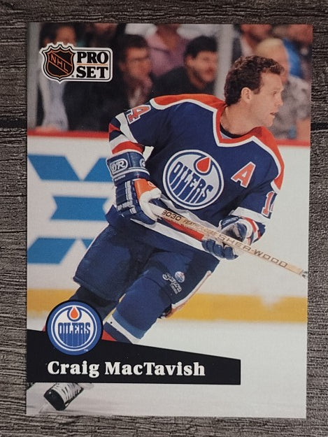 1991-92 Pro Set French #77 Craig MacTavish