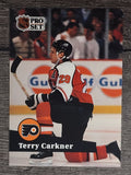 1991-92 Pro Set French #173 Terry Carkner