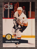 1991-92 Pro Set French #1 Glen Wesley