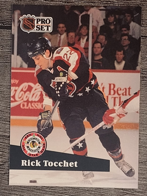 1991-92 Pro Set French #311 Rick Tocchet AS