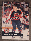 1991-92 Pro Set French #307 John MacLean AS