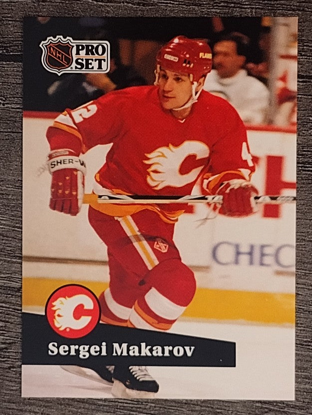 1991-92 Pro Set French #39 Sergei Makarov