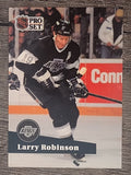 1991-92 Pro Set French #104 Larry Robinson