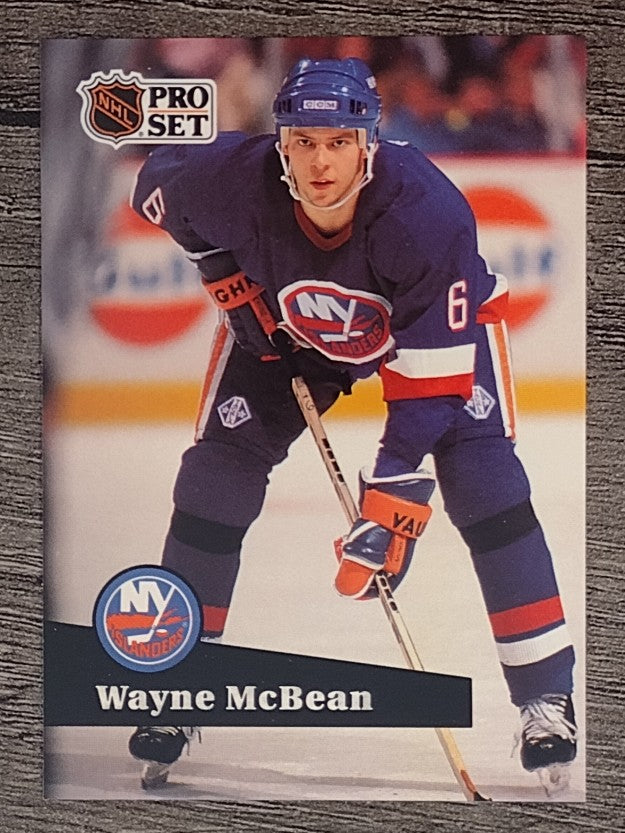 1991-92 Pro Set French #144 Wayne McBean